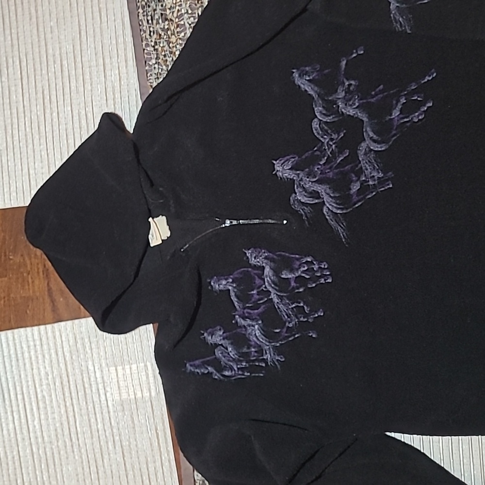Fleece have zip hoodie
